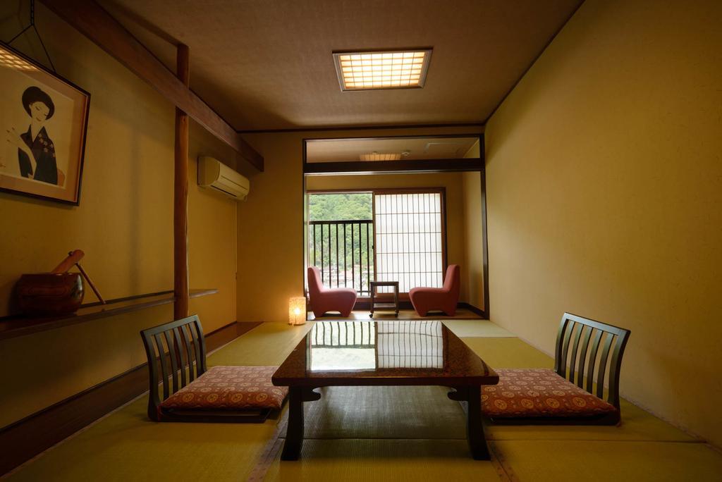 Yamamizuki Urara Tsutaya Hotell Kiso Rum bild
